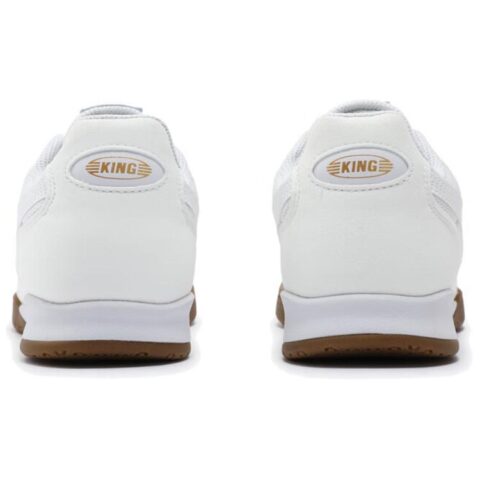 PUMA KING TOP Comfortable And Lightweight Artificial Turf Abrasion Resistant Soccer Shoes Unisex White