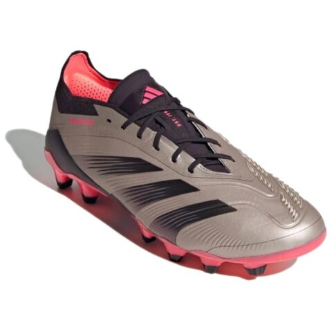 Adidas Predator Elite Low Hg Ag ‘Platina Metallic Aurora Black Turbo’