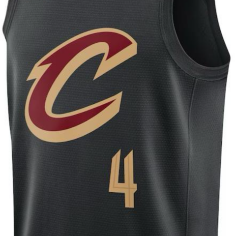Nike Dri FitCleveland Cavaliers Evan Mobley Basketball Jersey Men’s Black