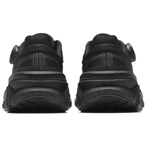 Anta Cushioning Slip Resistant Abrasion Resistant Low top Trail Running Shoes Men’s Basic Black