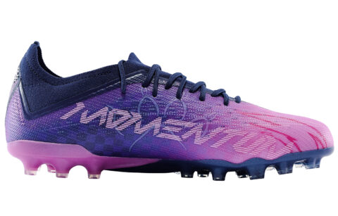 KELME Shadow 2.0 MG Multi Ground Breathable Soccer Shoes Unisex Dark Blue Neon Pink
