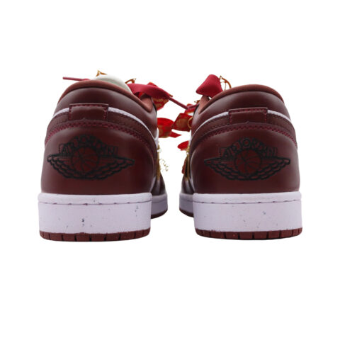 Jordan Air Jordan 1 Starry Sky Love 2.0 Leather Lightweight Low top Vintage Basketball Shoes Unisex