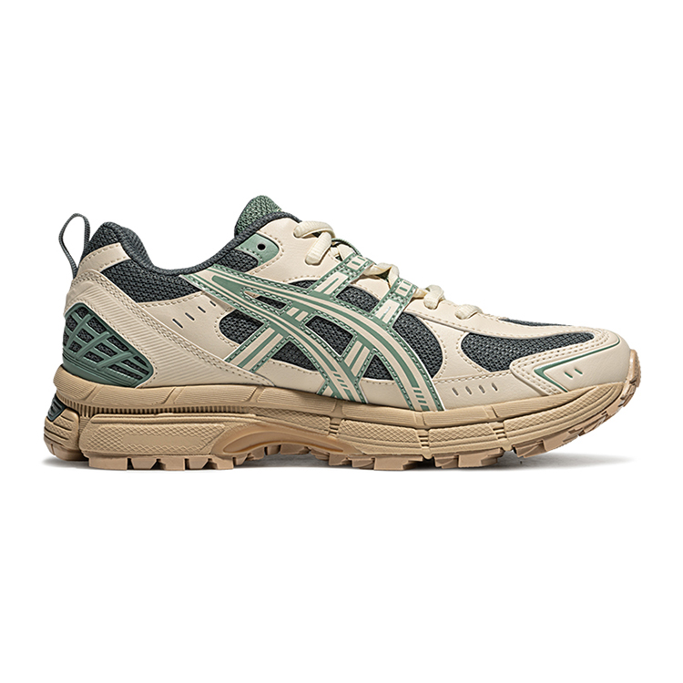 ASICS Gel Kahana 8 Cushioning Breathable Rebound Low top City Commuting Running Shoes Women’s Beige Green