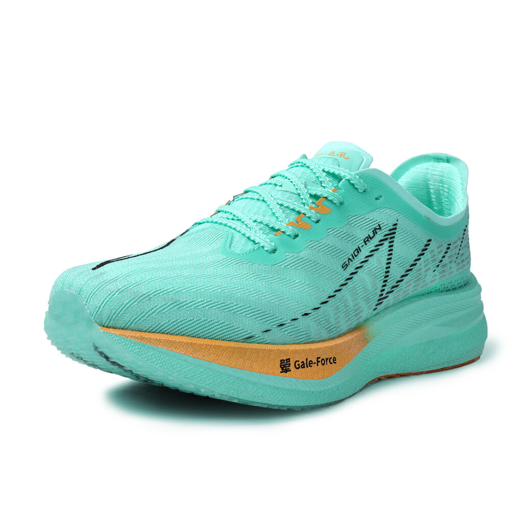 SAIQI Low top Hui Technology Running Shoes Unisex Emerald Mountain Breeze