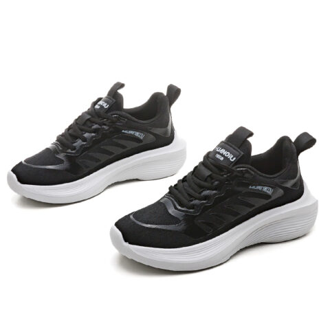 HUANQIU Running Shoes Women’s Low Top Black