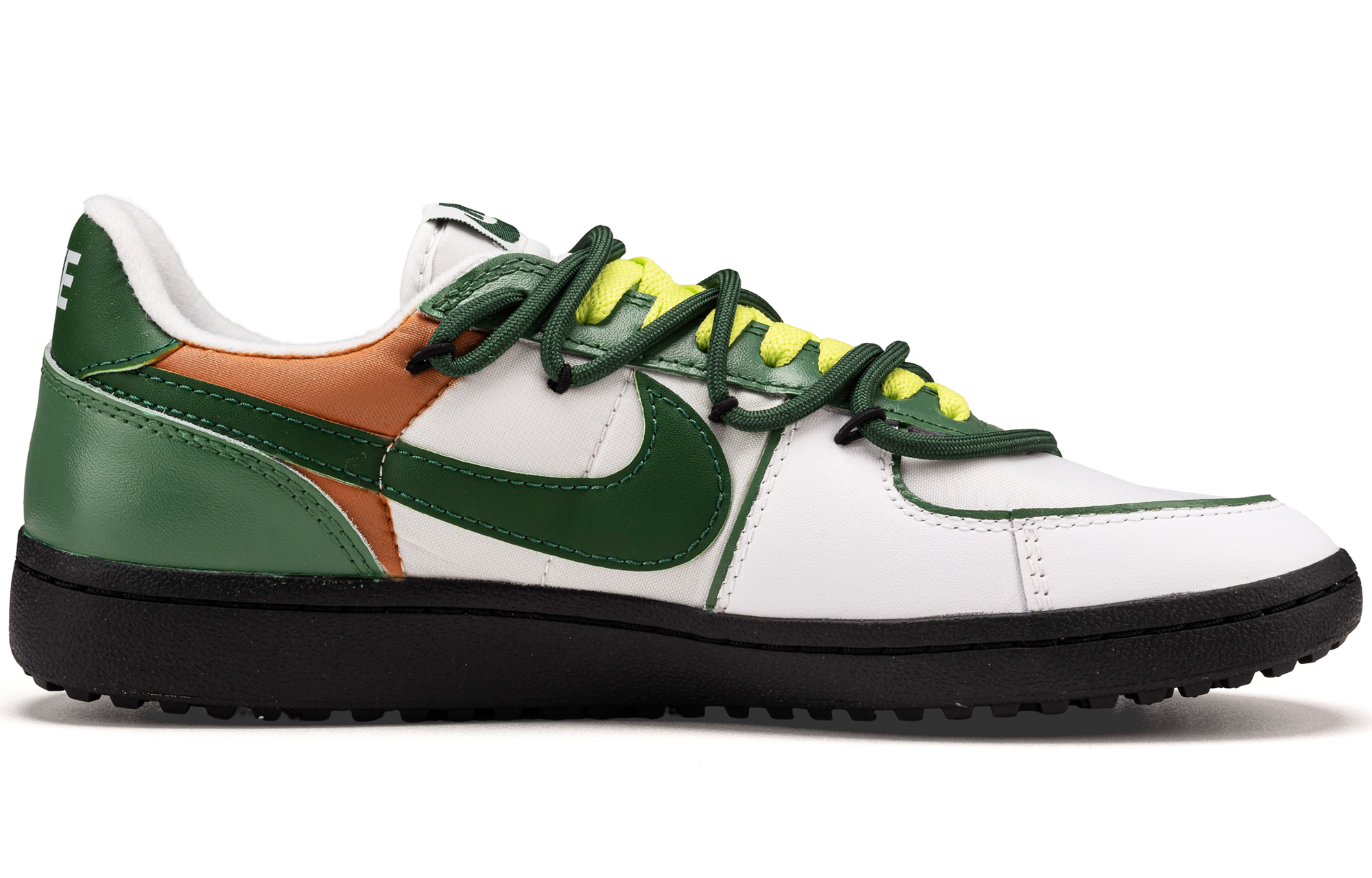 Nike Field General ’82 Abrasion Resistant Low top Vintage Basketball Shoes Unisex White Green Black