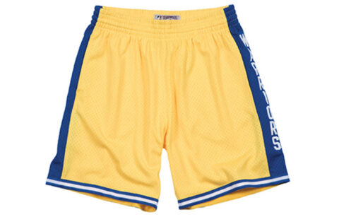 Mitchell Ness Basketball Shorts Men’s Yellow