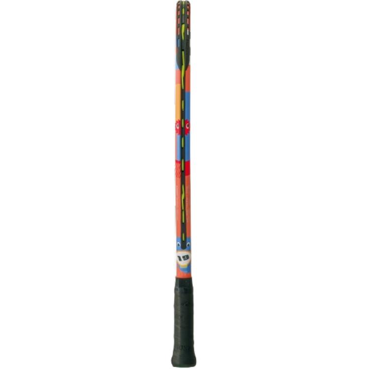 YONEX JUNIOR 19 165g 80 Square Inches Coral Orange Unisex Aluminum Alloy Tennis Rackets