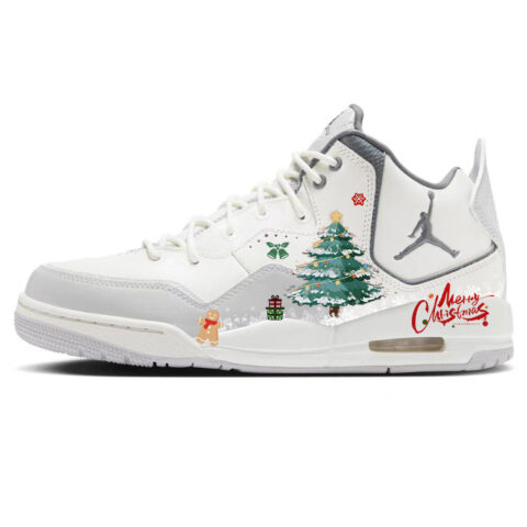 Jordan Courtside 23 Slip Resistant, Abrasion Resistant, Lightweight Mid top Vintage Basketball Shoes Men’s Gray