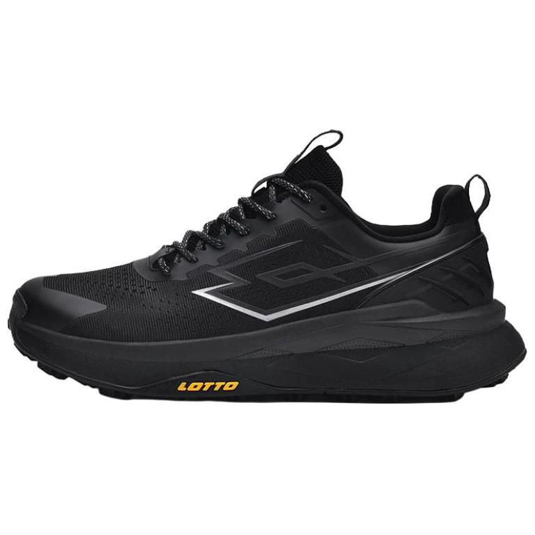 LOTTO Slip Resistant Abrasion Resistant Low top Mountaineering Shoes Men’s Black