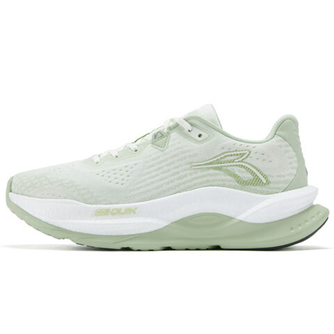 361° Fiery 5 Cushioning, Wear Resistant Low top Running Shoes Men's White Green