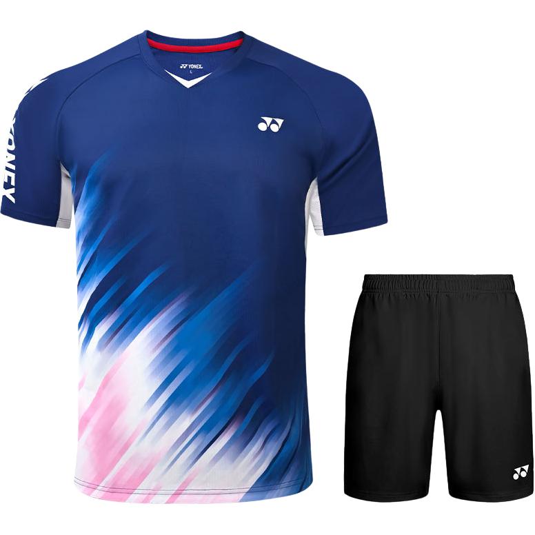 YONEX Badminton Jerseys Men’s V Neck Moderate