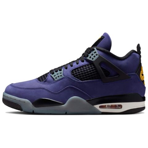 Jordan Air Jordan 4 Mid top Vintage Basketball Shoes Men's Purple