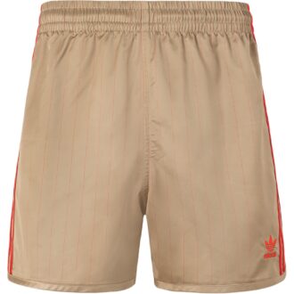 Adidas Originals DAVID BECKHAM 3 STRIPES SHORTS Soccer Bottom Men's Hemp