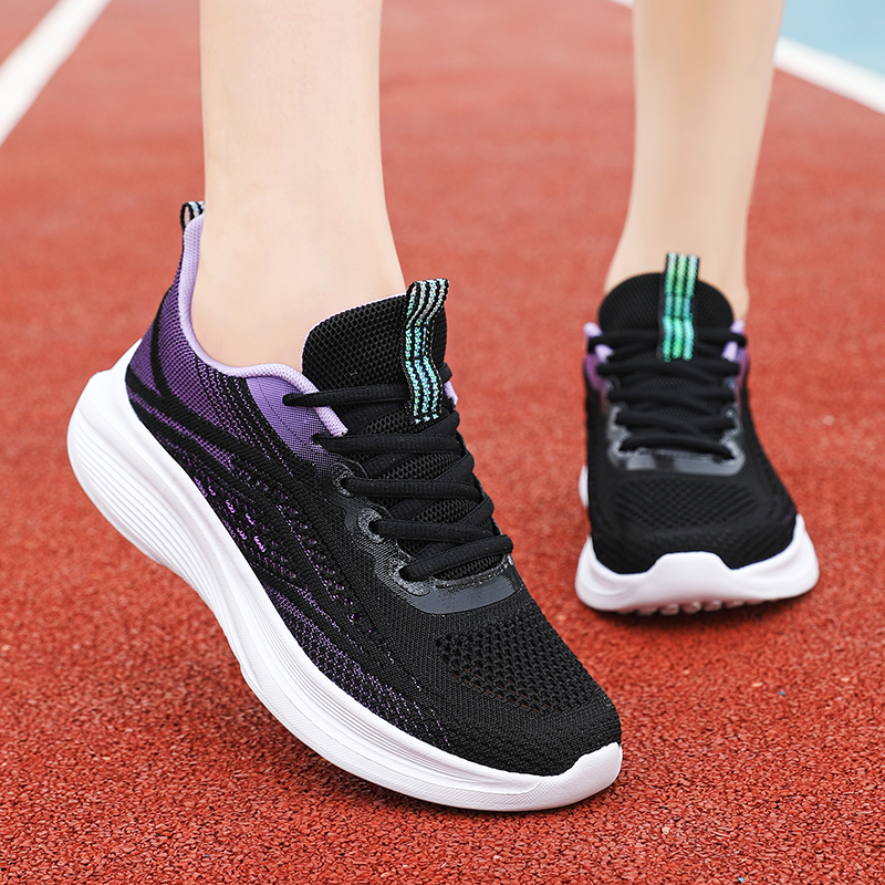 BIANSULONG Abrasion Resistant Coverage Rebound Abrasion Resistant Coverage Rebound Low top Casual Running Shoes Women’s