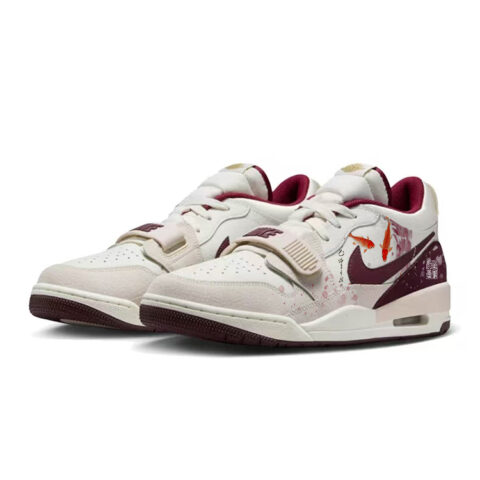 Jordan Legacy 312 Vintage Basketball Shoes Men’s Low Top Brown/White