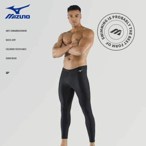 Mizuno Swimming Shorts Men’s Moderate Long Swimming Pants