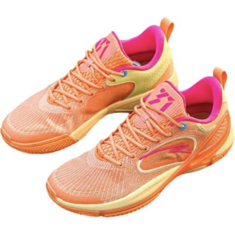 Anta Abrasion Resistant Coverage Low top Basketball Shoes Men’s Orange