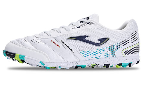 Joma TF Turf Slip Resistant Abrasion Resistant Soccer Shoes Men’s White