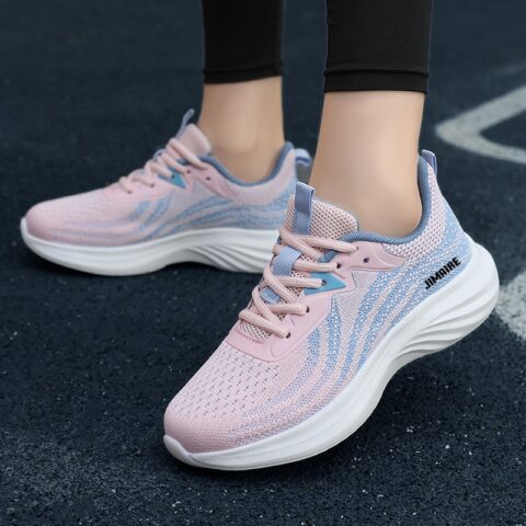 JINMAIWANG Mesh Slip Resistant Slip Resistant Low top Casual Shoes Women’s
