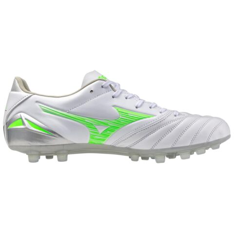 Mizuno Morelia Neo 4 AG Artificial Ground Soccer Shoes Unisex White Green