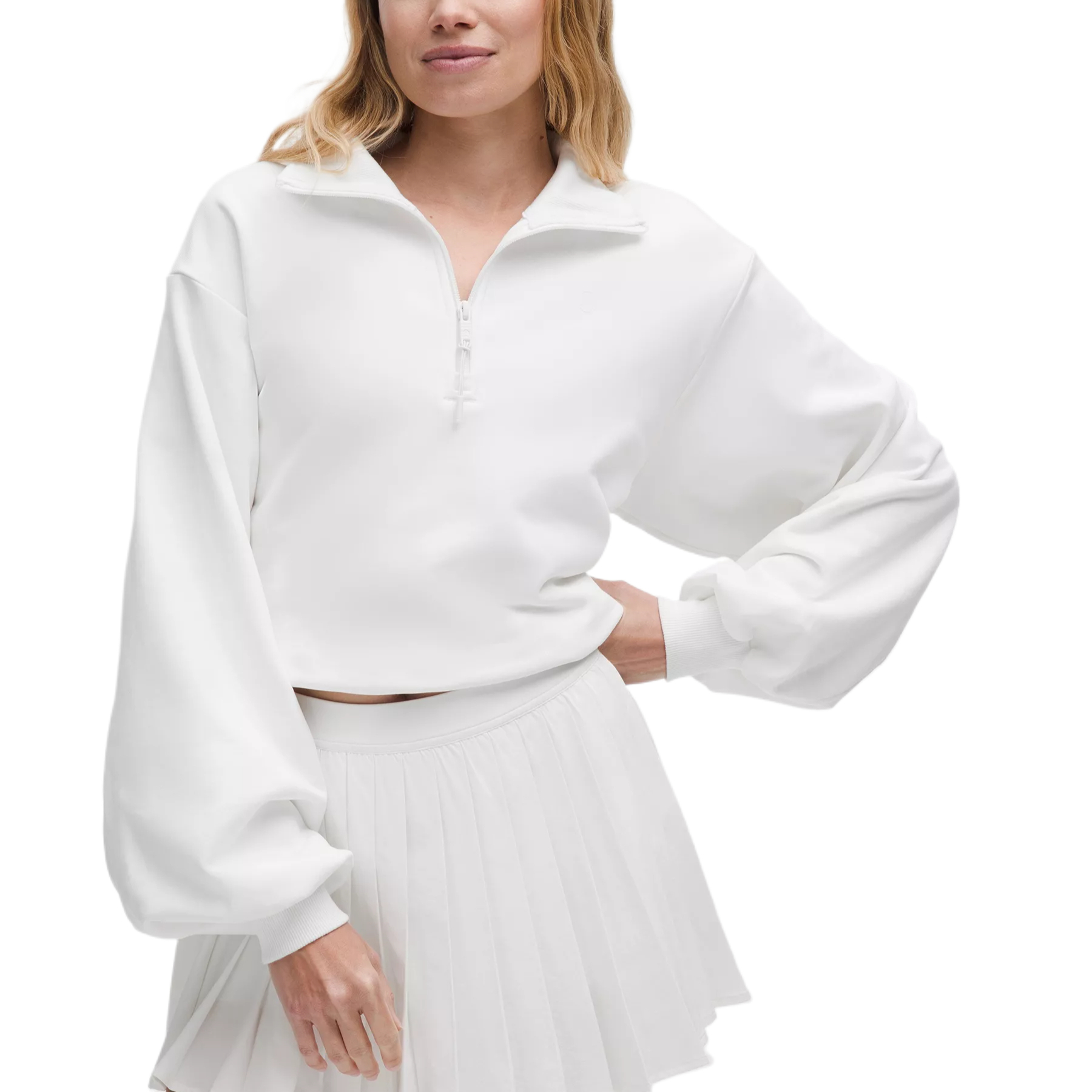 Lululemon Tennis Tops Women’s Stand Collar Moderate