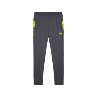 PUMA IndividualCUPFootball Pants Soccer Bottom Men's Galaxy Gray