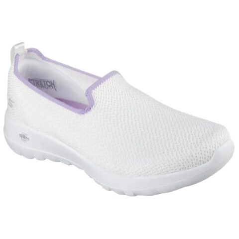 Skechers GO WALK Joy Fabric Low top Casual Shoes Women’s White Purple