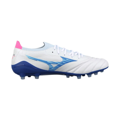 Mizuno Morelia Neo 4 Soccer Shoes Unisex White Blue Pink