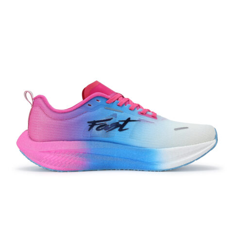 PZPO Low top Running Shoes Unisex Blue Green Mismatched