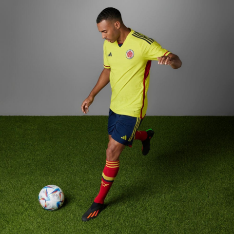 Adidas Soccer Jerseys Men’s Yellow Moderate