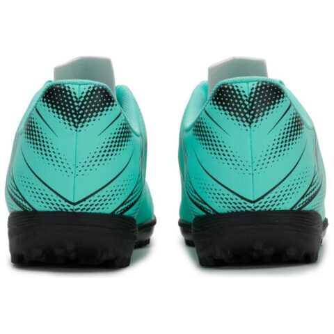 PUMA Attacanto TT Turf Cushioning Slip Resistant Abrasion Resistant Soccer Shoes Men’s Cyan