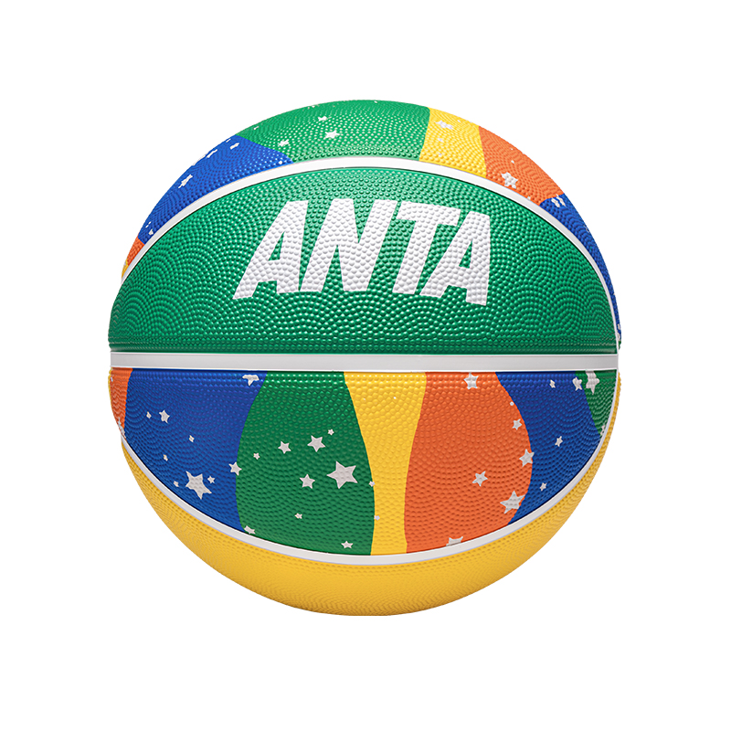 Anta Rubber Basketball Star Radiant Green Size 7/Size 5 Ball Street Training Competition Unisex China Mainland Version