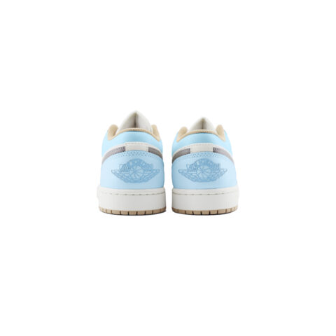 Jordan Air Jordan 1 LOW’Sail’ Abrasion Resistant Low top Vintage Basketball Shoes Men’s Black Blue