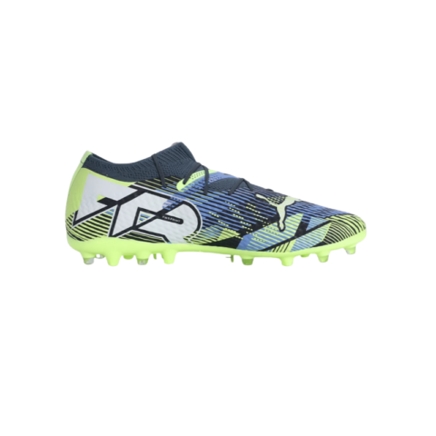 PUMA FUTURE 7 PRO Abrasion Resistant Soccer Shoes Unisex Black Green