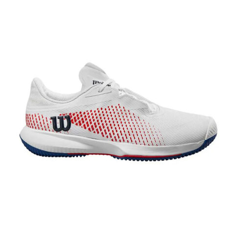 Wilson Kaos Swift Comfortable Round Toe Low top Tennis Shoes Unisex White