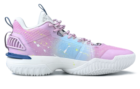 Li Ning Storm 2024 Slip Resistant, Abrasion Resistant, Rebound Slip Resistant, Abrasion Resistant, Rebound Low top