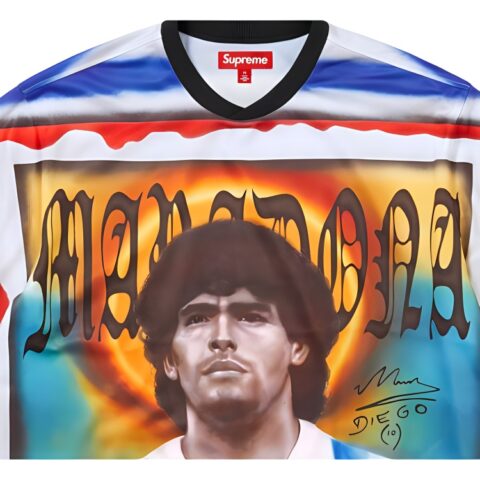Supreme Maradona Soccer Jersey