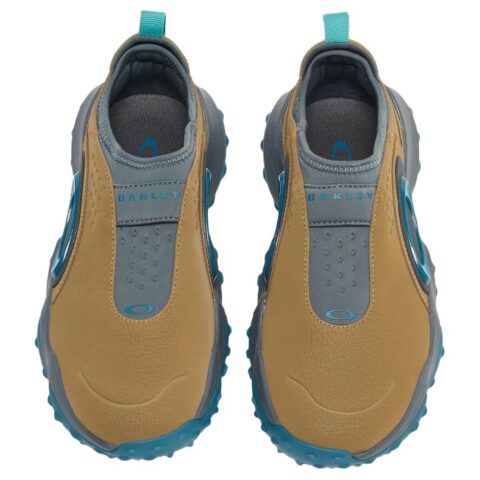 Oakley Edge Icon Slip Resistant Support Low top Golf Shoes Unisex Brown Blue
