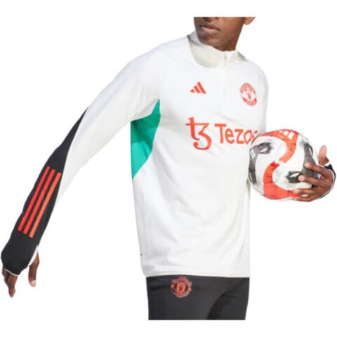 Adidas Manchester United MANCHESTER UNITED TIRO 23 PRO TOP Soccer Jersey Men’s Core White