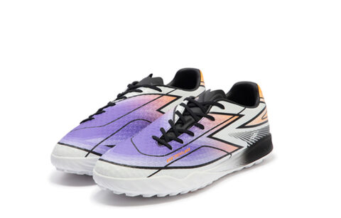 361° Soccer Shoes Unisex Low Top Purple Orange White