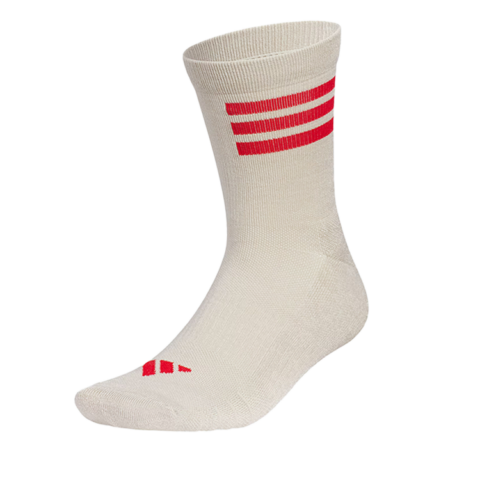 Adidas Performance Crew Socks Unisex 1 Pack Miracle Bauxite Brown/Energy Red