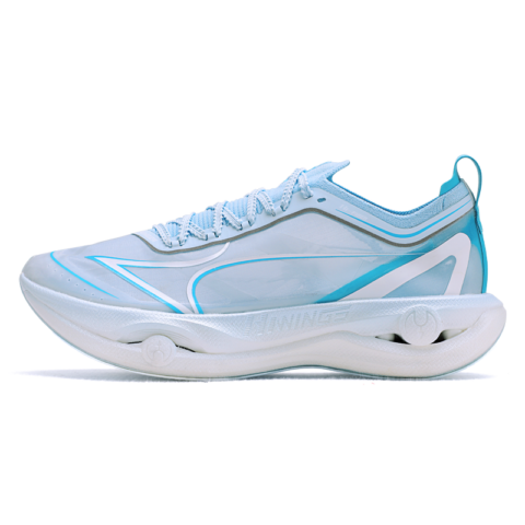 HEALTH Abrasion Resistant, Breathable, Lightweight Low top Carbon Plate Running Shoes Unisex Mirror Blue