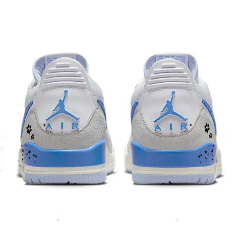 Jordan Legacy 312 Vintage Basketball Shoes Unisex Low Top Blue/White