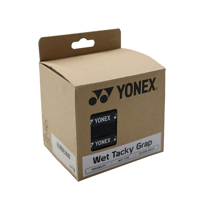 YONEX Badminton Grip Tapes Black/White Polyurethane, Polyester Thin 30 Pack