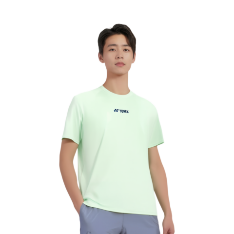 YONEX Badminton Jerseys Unisex Sunshine Lime Crew Neck Moderate