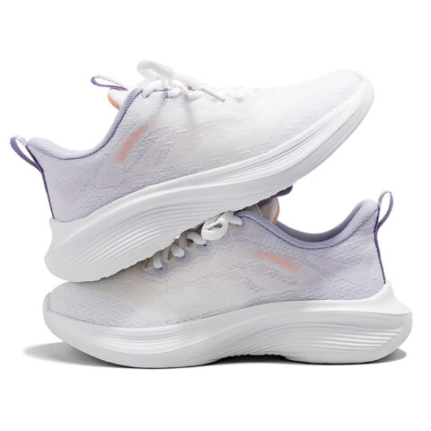 HUANQIU Running Shoes Women’s Low Top White Purple