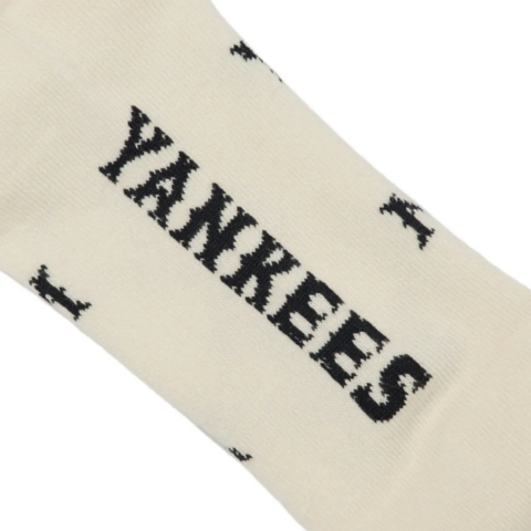 MLB Mid Calf Socks Unisex White