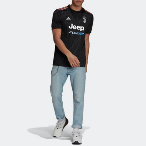 Adidas Soccer Jerseys Men’s Black Moderate Straight Fit