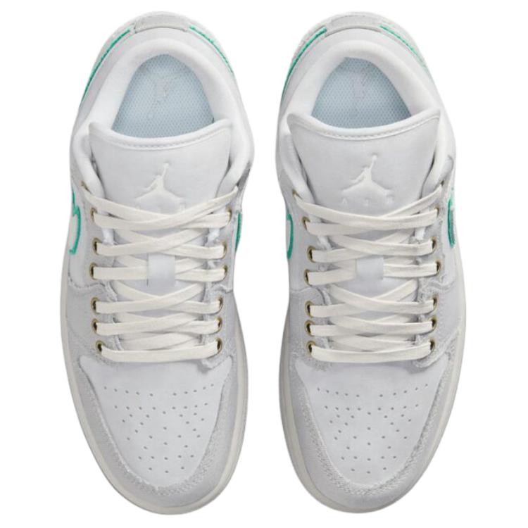 Jordan Air Jordan 1 Low top Vintage Basketball Shoes Women’s Gray